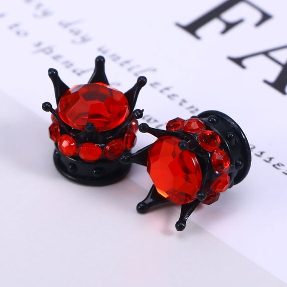 Raindrops Creative Car Cap Made of Durable Plastic Red Color Dustproof and Waterproof Fits Most Cars 4pcs