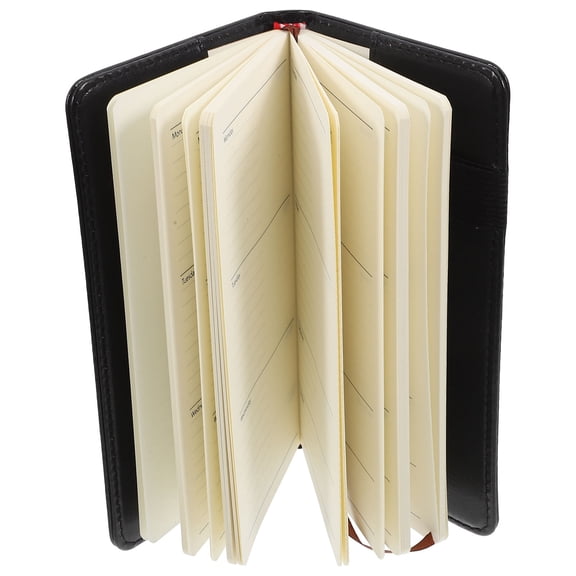 Raindrops Daily Agenda Notepad - Portable Office Planner and Personal Organizer Notebook, Compact, Lightweight, Easy to Carry for Work