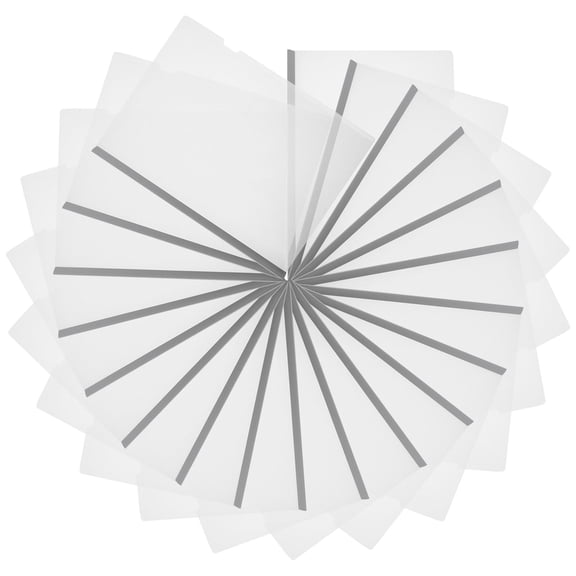 Raindrops Creative File Lever Clips for A4 Documents with Anti-Slip Locking Levers 20Pcs Assorted Color