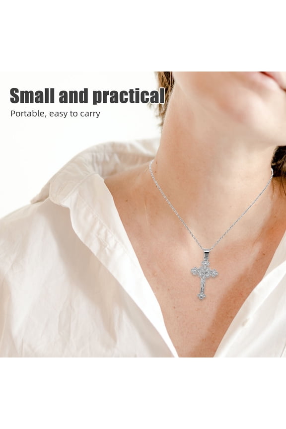 Vintage Cross Charm Pendant Elegant and Timeless Ideal for Daily Wear