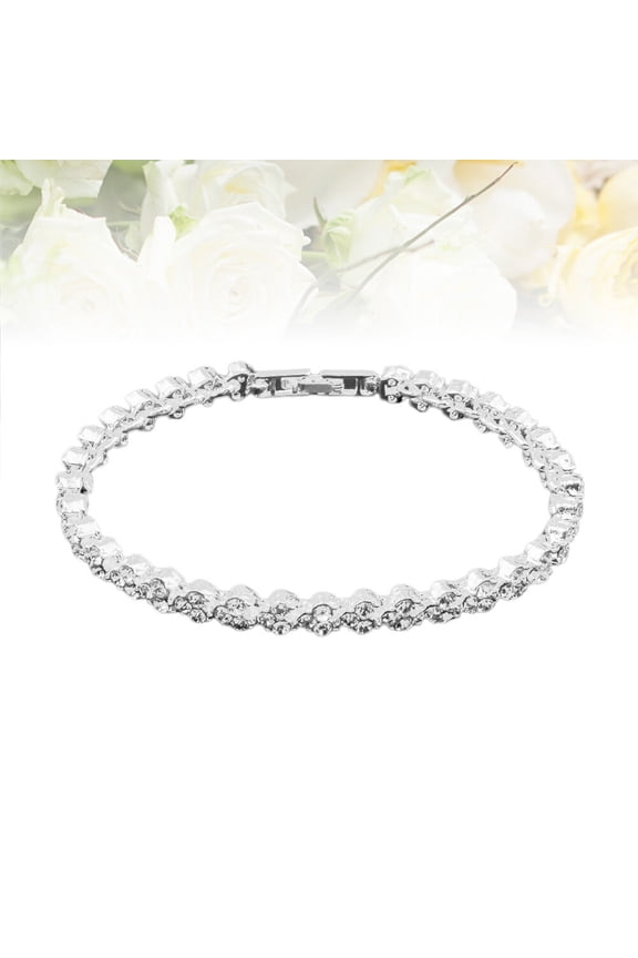 Elegant Wristband Alloy 1Pack Jewelry Decoration for Women