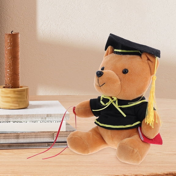 Raindrops Graduation Season Toy Doctor Bear Plush Multi 1Pcs for Celebration Keepsake