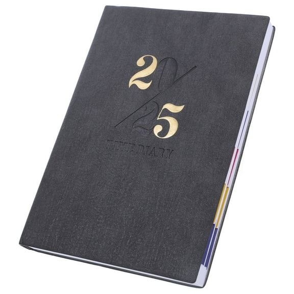 Raindrops 2025 Daily Monthly Planner Portable Schedule Organizer Notebook Office Planner Accessory for Work and Personal Use