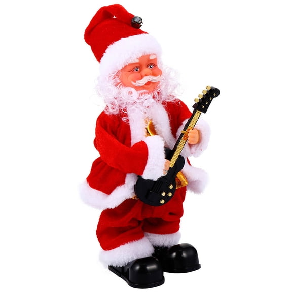 Raindrops 1Pc Wind-Up Santa Claus Toy Singing Music Playing for Christmas