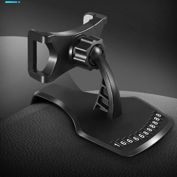 Raindrops Dash Phone Mount Rotatable Phone Stand Multipurpose Rectangular 12X10X8 8In Abs Eva Black Grey 1Pack