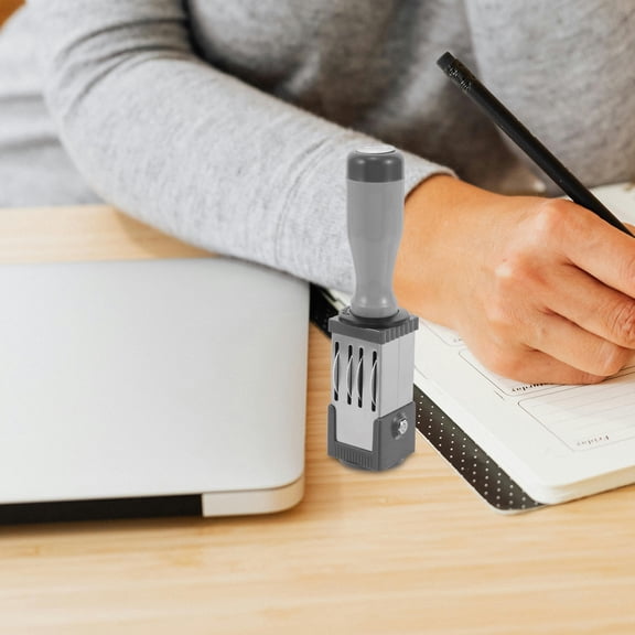 Raindrops Date Stamp Roller Multi Function Number Symbol Wheel for Home Use