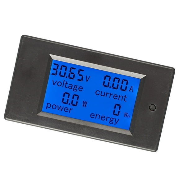 Raindrops Dc Digital Display Battery Tester Easy-to-Read Volt Checker Voltage Meter Battery Capacity Tester (Main Engine + 100A Shunt)