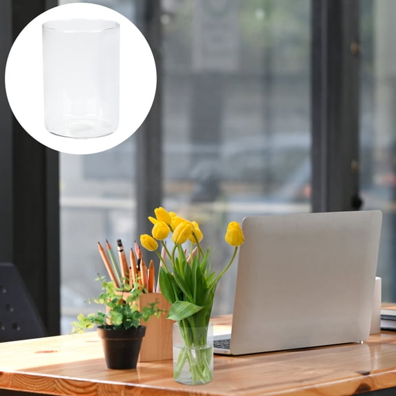 Raindrops  Decorative Clear Glass Vase Outdoor Use Home Gardening Decoration