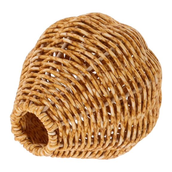 Raindrops Decorative Handwoven Vase 13.00X12.00X12.00CM Khaki