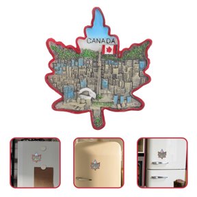 FOMIYES Magnetic Resin Maple Leaf Fridge Decoration with Unique Design for Home Organization and Kitchen Use