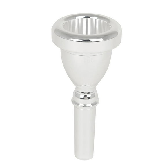 FOMIYES Durable Plated Silver Tuba Mouth Replacement Brass Instrument Accessory Smooth and Polished Surface