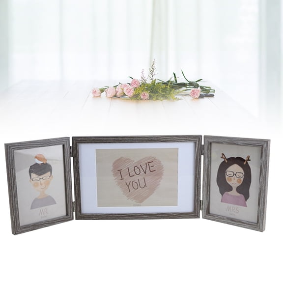 FOMIYES Family Photo Frame Multi Wood for Storing Photos Home Decor 1Pcs