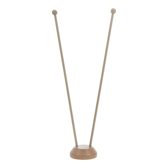 Raindrops Desk Table Runner Base Round Flag Holder Flagpole for Office