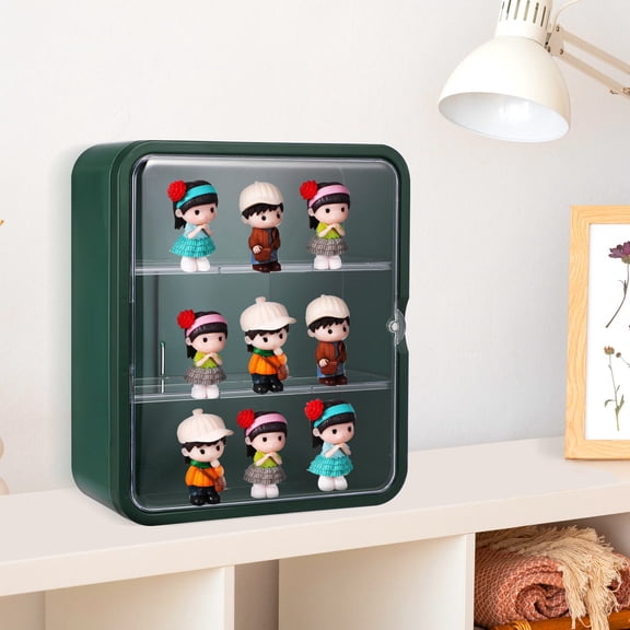 Raindrops Display Case For Figures Small Display Shelves Action Figure Storage Case  Figurine Display Cabinet Figurine Display Shelf