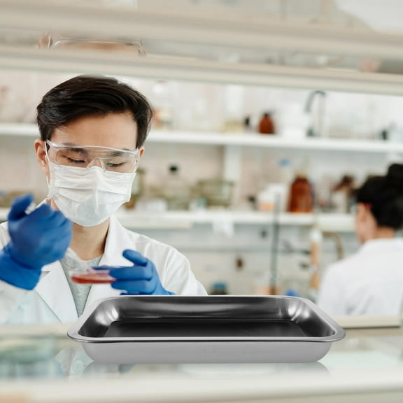 Raindrops Dissection Pan Stainless Steel Multifunctional for Lab Experiments and Teaching