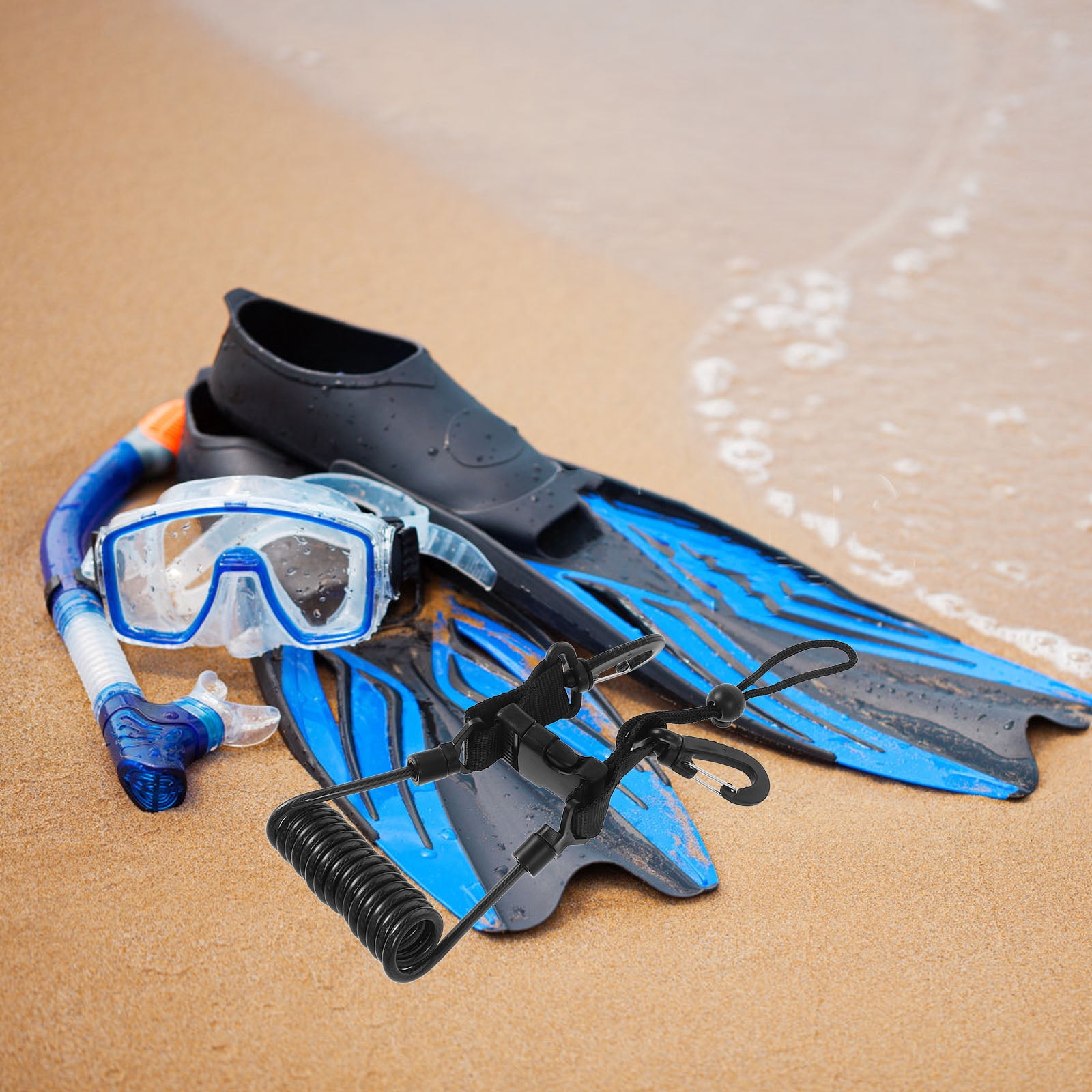 Raindrops Diving Safety Lanyard Rope 1Pcs High-Strength Quick Release ...