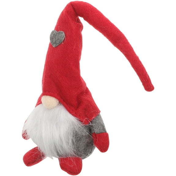 Raindrops Doll Topper Christmas Tree Decor Indoor Decorations Gnomes Elder Grey