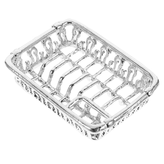 Raindrops Miniature Dollhouse Dish Drainer Rack Home Decoration Kitchen Accessories Model