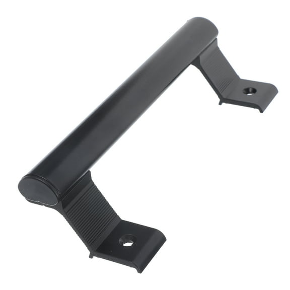 Raindrops Black Sliding Barn Door Pull Handle Flush Mount Kitchen Cabinet Hardware