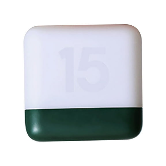 Raindrops Small Bedside Lamp Abs Dark Green 1Pack