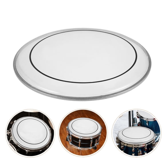 Raindrops Double-Layer Transparent Polyethylene Film Drum for Silent Oil Drum Practice and Percussion Training