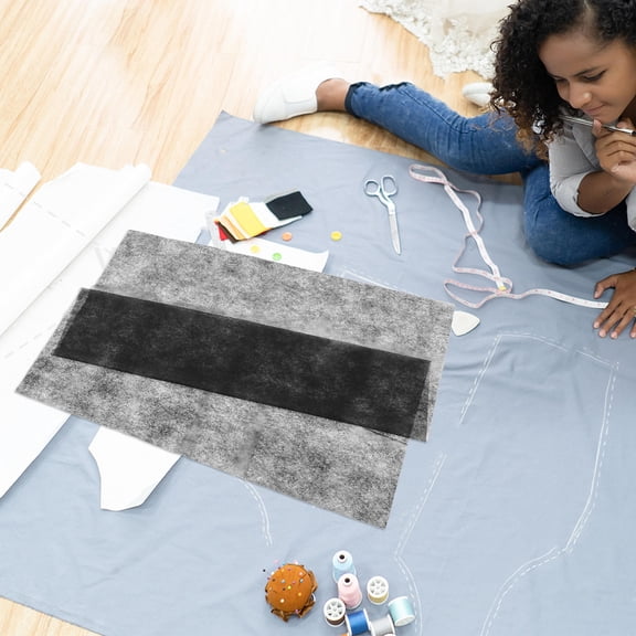 Raindrops Double-Sided Non-Woven Interfacing Lightweight And Water-Resistant Iron-On Adhesive Patch For Diy Quilting Sewing