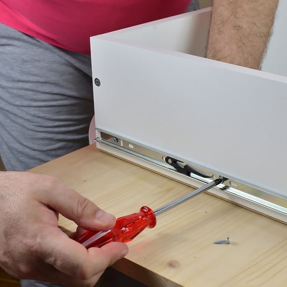 Raindrops Drawer Replacement Parts Heavy Duty Slides Keyboard Organizing Silver