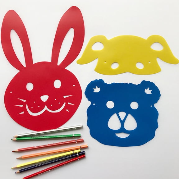 Raindrops Drawing Template Set Animal Templates Cartoon Stencils Child