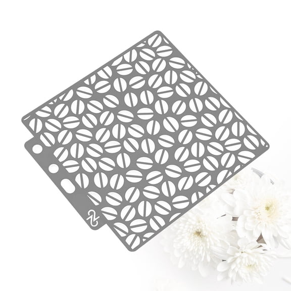 Raindrops  Drawing Templates Painting Cake Stencils for Crafts Sprinkle