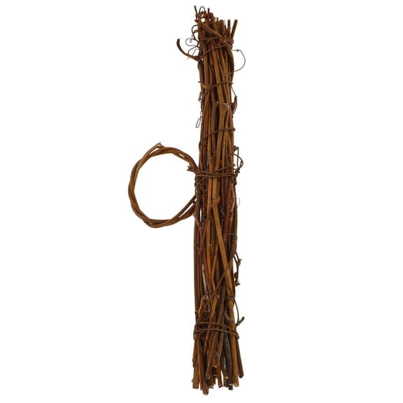 Raindrops Dream Catcher Frame DIY Rattan Wreath Basket Favor Brown
