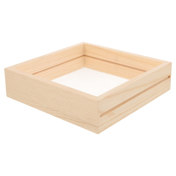 Raindrops Dried Flower Display Frame Shadow Case Display Box Wooden Frame Specimen Frame