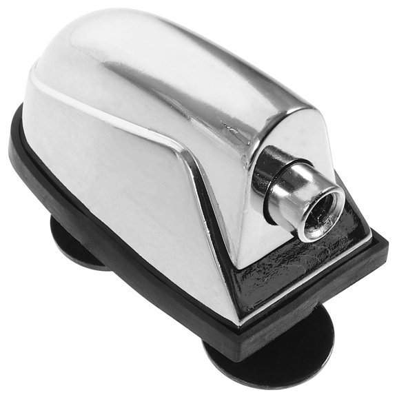 Raindrops Single End Drum Lugs Aluminum Alloy Silver for Drummers Practice 1Pack