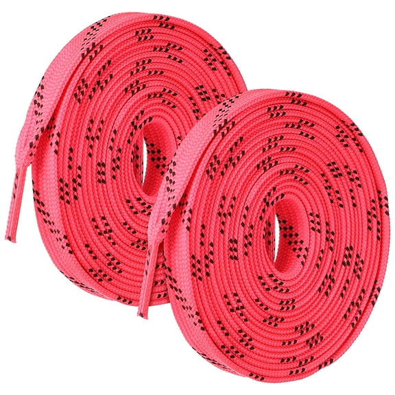 Raindrops Durable Flat Waxed Skates Shoelaces - Wide for Dancing, Cycling, Hiking