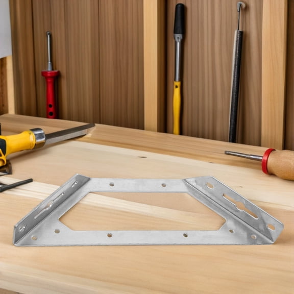 Raindrops Heavy Duty Metal Corner Bracket Connector for Wall Shelves, Furniture Support and Projects