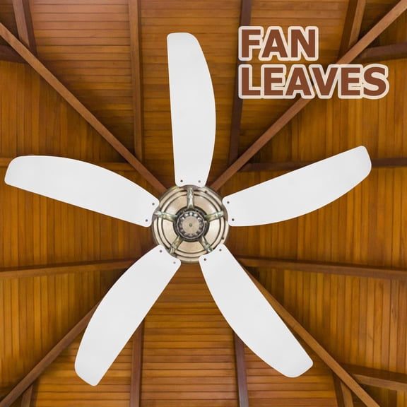 Raindrops Universal Replacement Plastic Fan Blades for Cooling Electrical Ceiling Fan