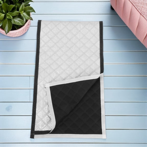 Raindrops Silver Aluminum Cotton Fridge Cover Waterproof Insulation for Home