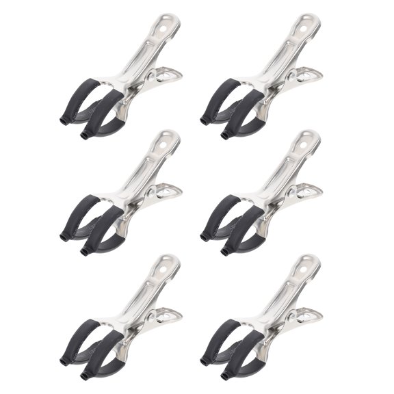 HONMEET Saxophone Flute Pad Replacement Tools Silver 6Pcs 3.5X1.8X1.0in