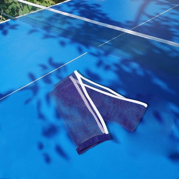 Raindrops Indoor Outdoor Portable Table Tennis Net and Post with Quick Installation