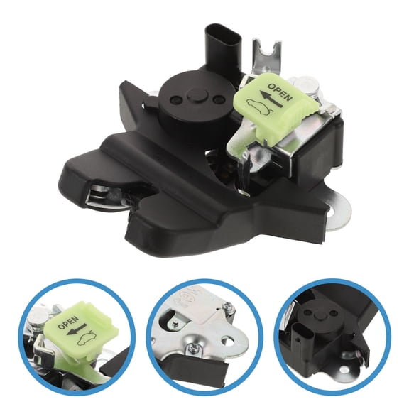 Raindrops Trunk Lid Lock Latch Metal Multi-Color for Car Durability and Easy Installation