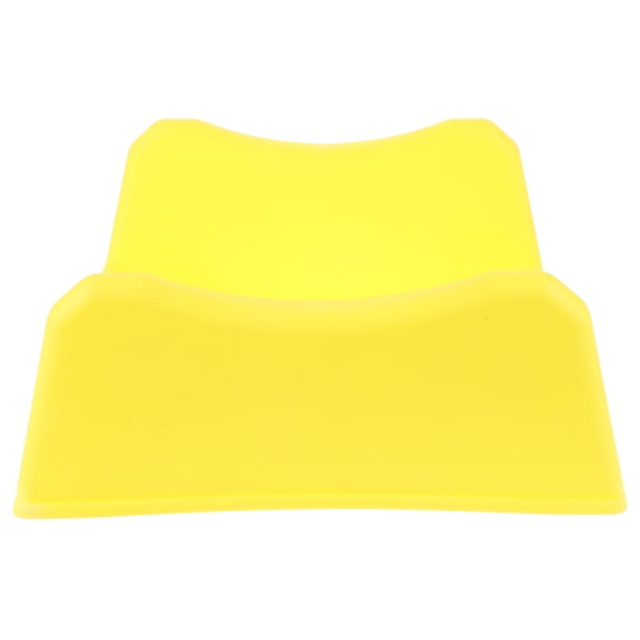 FOMIYES Tire Display Stand Yellow Plastic Functional and Stylish for Home and Commercial Use