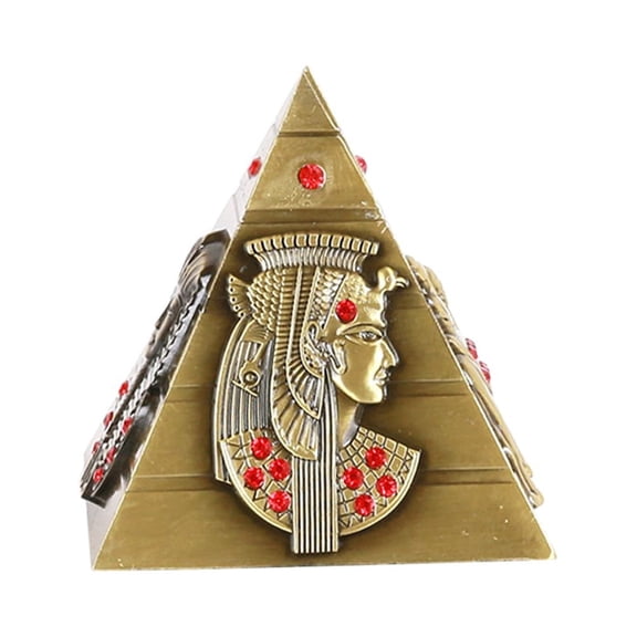 Raindrops Pyramid Model Figurine with Beautiful Design for Home and Office Display