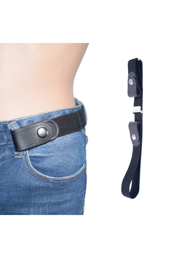 Elastic Waistband Unisex Stretch Belt Men Women Woman
