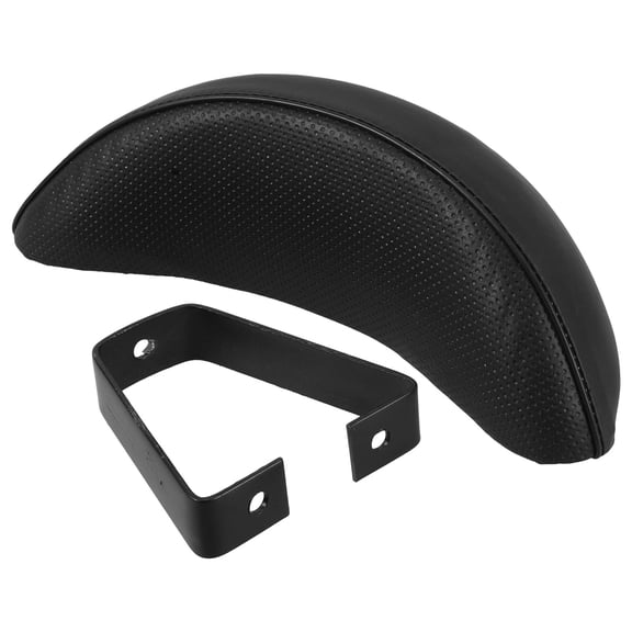Raindrops Electric Bike Rear Rest Safety Back Cushion Universal Black Backrest for Cycling