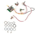 thumbnail image 1 of Raindrops Electric Guitar Circuit Wiring 1Set Metal Kit with Five-speed Switch 5.3x4.8cm, 1 of 8
