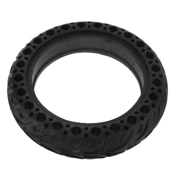 Raindrops Solid Rubber Scooter Tires Antislip Maintenance-Free Replacement Tires for M365 Electric Scooter Black