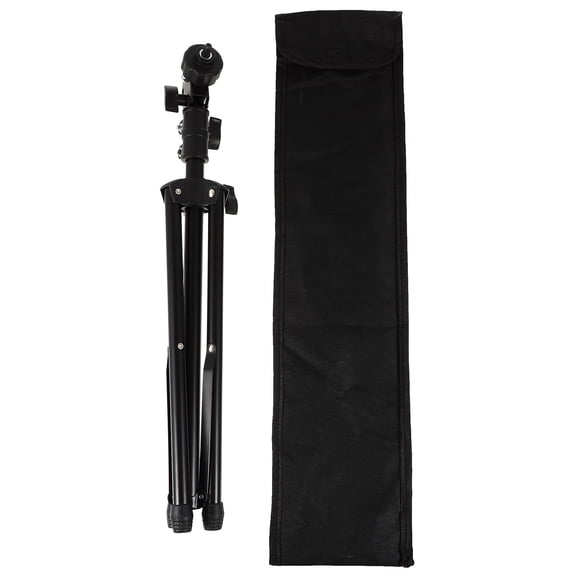 LABRIMP 1Set Adjustable Black Metal Drum Practice Rack with Durable Sturdy Shelf for Indoor Use