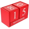 thumbnail image 1 of Raindrops Elegant Calendar European Style Perpetual Calendar Office Block Calendar Office Supply, 1 of 8