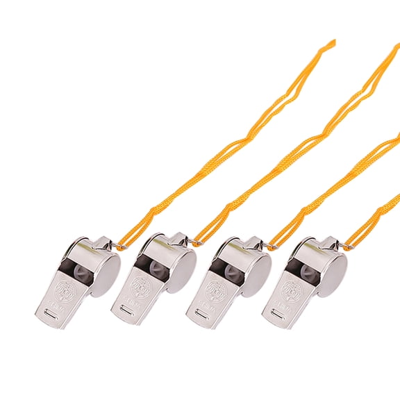 Raindrops Emergency Whistles 12Pcs with Keychain for Hiking and Boating