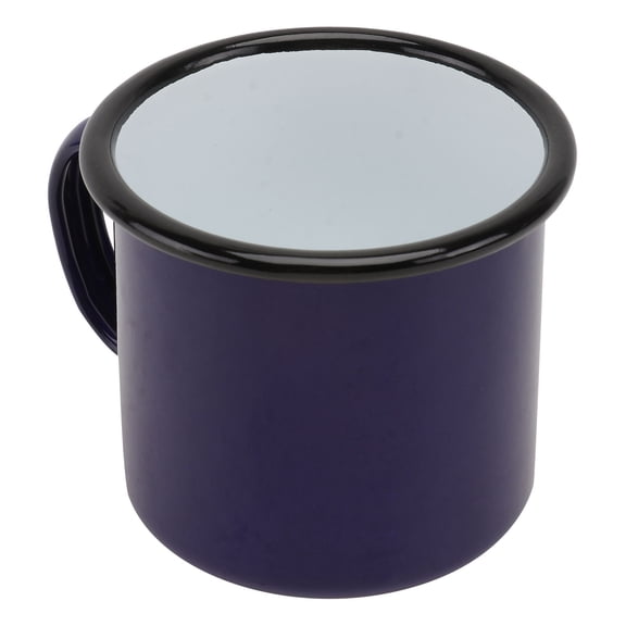 LABRIMP Enamel Camping Mug for Outdoor Adventures, Easy to Clean, Compact Size 3.1x3.1x3.1in, 1 Pack