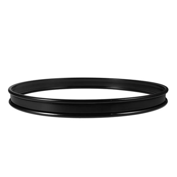 FOMIYES Easy Install Black Drum Hoop Clamp Metal Drum Accessories for Studio and Stage